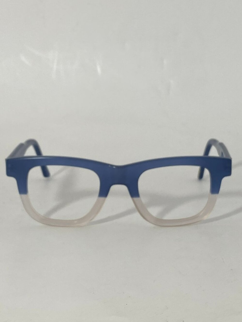 SEE Eyewear, Germany, 1217 eyeglass Sung frames 48-23-145 Blue with Clear bottom
